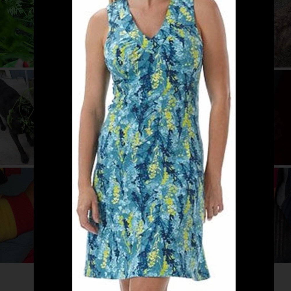 Royal Robbins Essential Blossom Tank dress Small